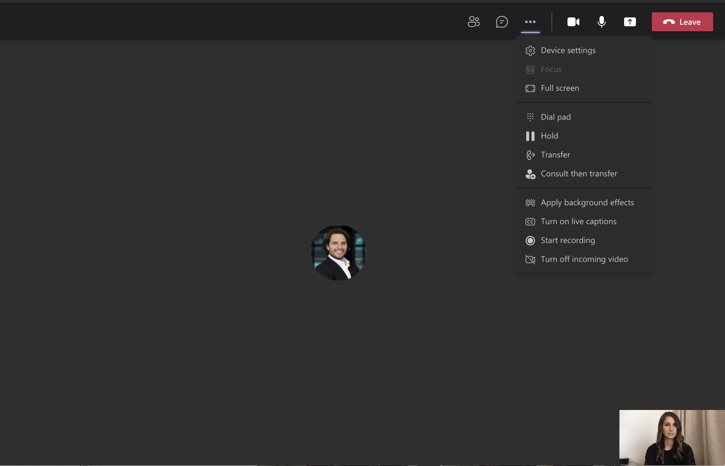 microsoft teams background effects missing